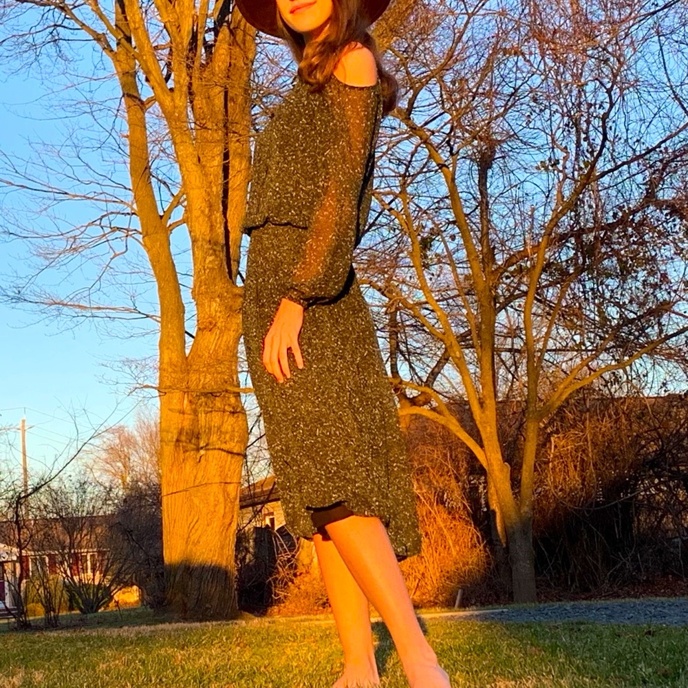 Michael Kors Green Dress NWOT